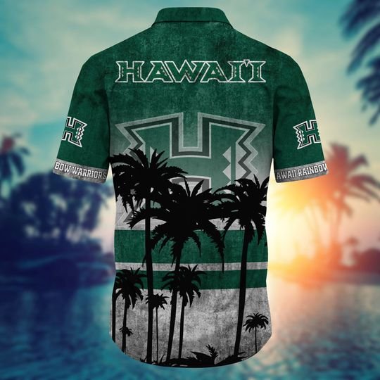 Hawaii Rainbow Warriors Summer Hawaiian Shirt, short2