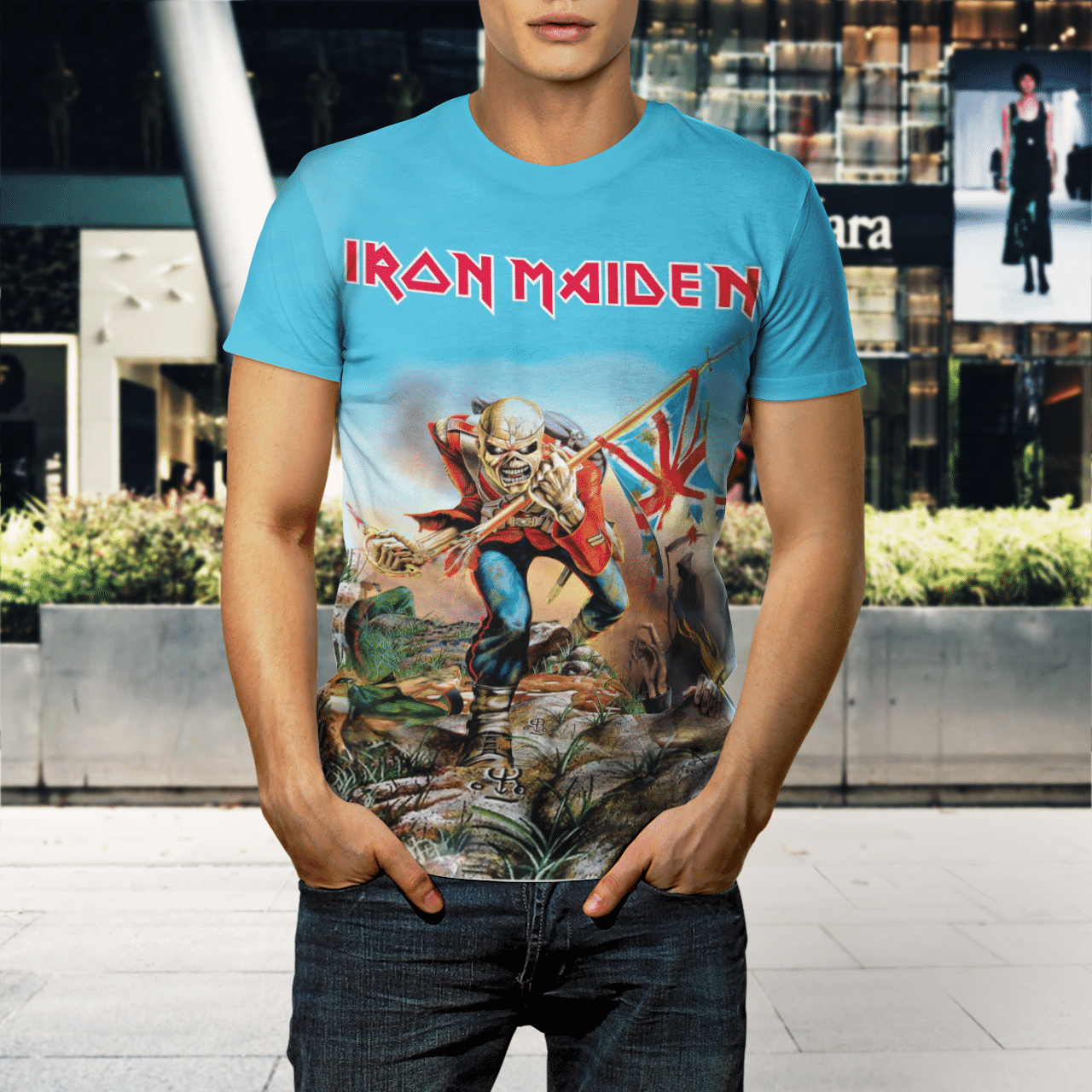 Iron Maiden Earth Wind and Fire 3d shirt 2.3