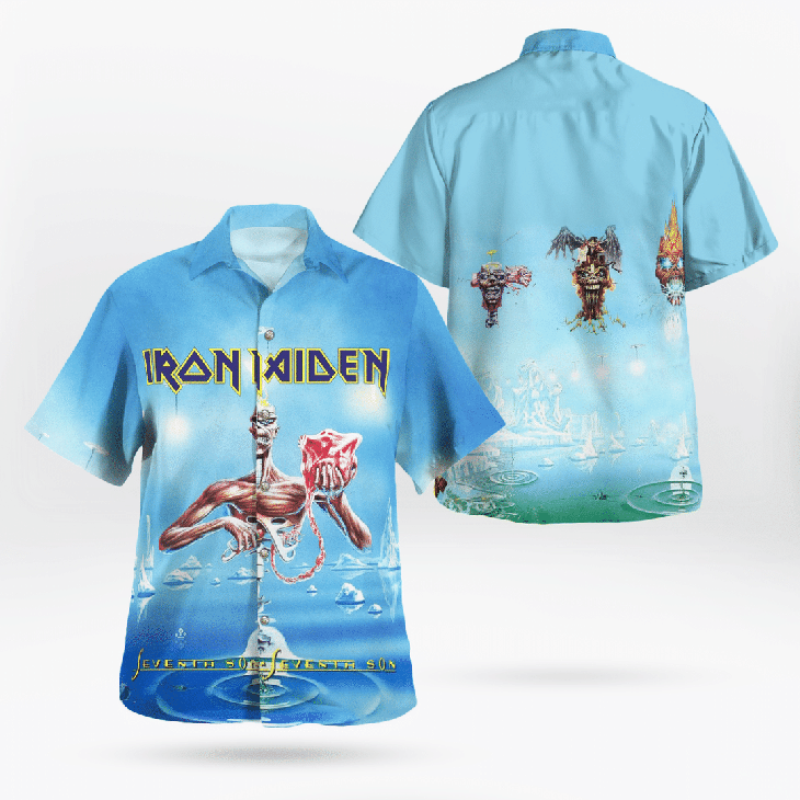 Iron Maiden Hawaiian Shirt4'