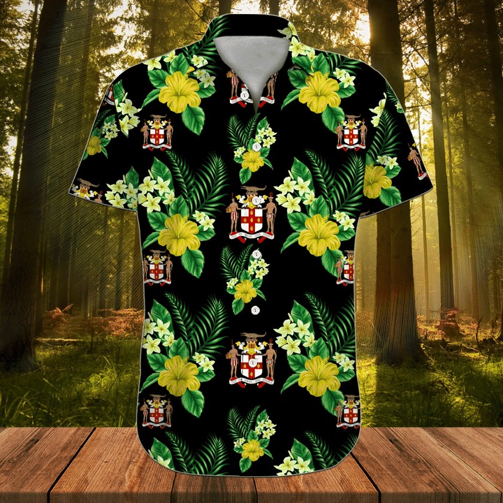 Jamaica Floral Hawaiian Shirt