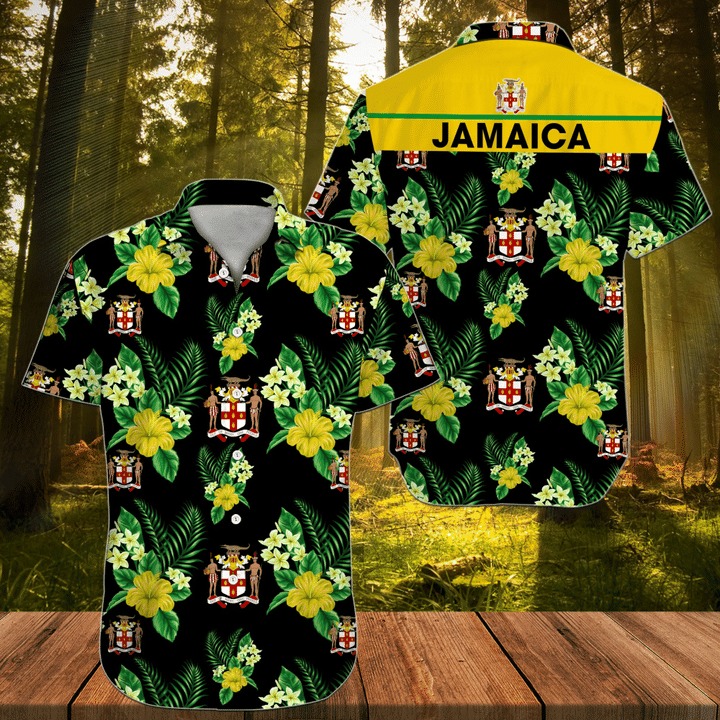Jamaica Floral Hawaiian Shirt