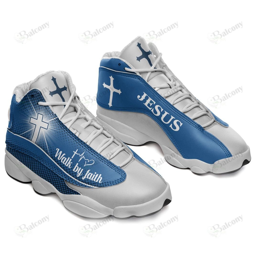 Jesus Wald By Faith Air Jodan 13 Sneakers2