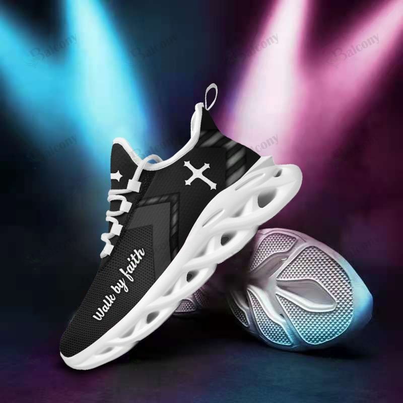 Jesus Yeezy Walk by faith clunky max soul shoes – LIMITED EDITION