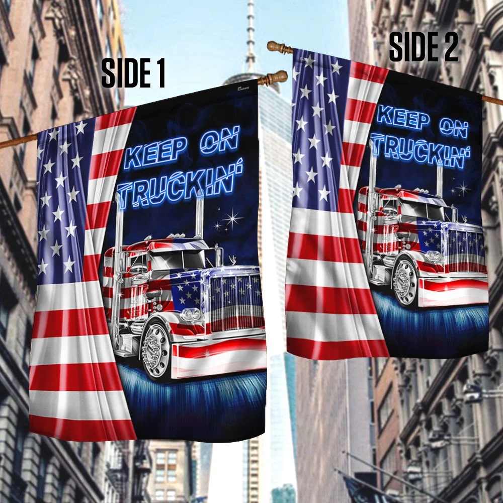 Keep on truckin truck American flag – Saleoff 240921