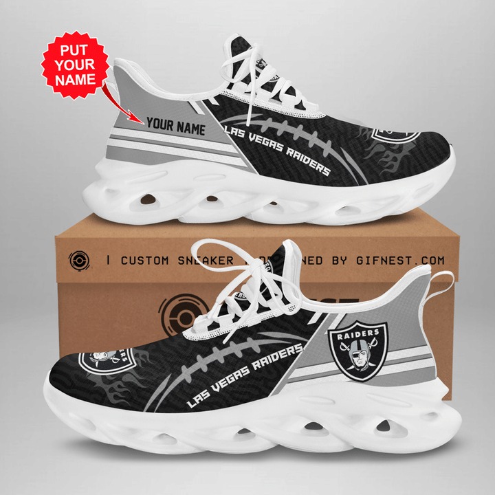 Las Vegas Raiders custom personalized clunky max soul shoes – LIMITED EDITION
