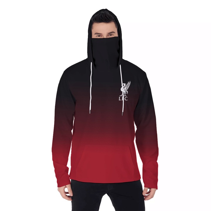 Liverpool FC gradient masked hoodie