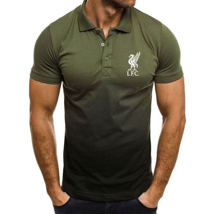 Liverpool FC gradient polo shirt - green