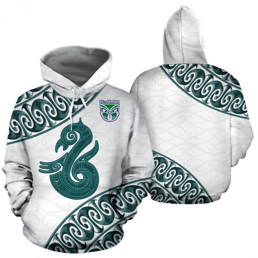 Manaia Warrior 3D All Over Print Hoodie