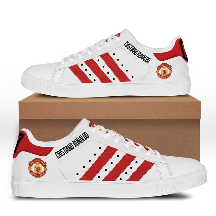 Manchester United CR7 White Stan Smith Shoes 1