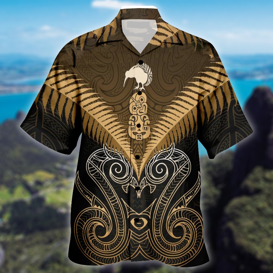 Maori Manaia New Zealand Hawaiian Shirt