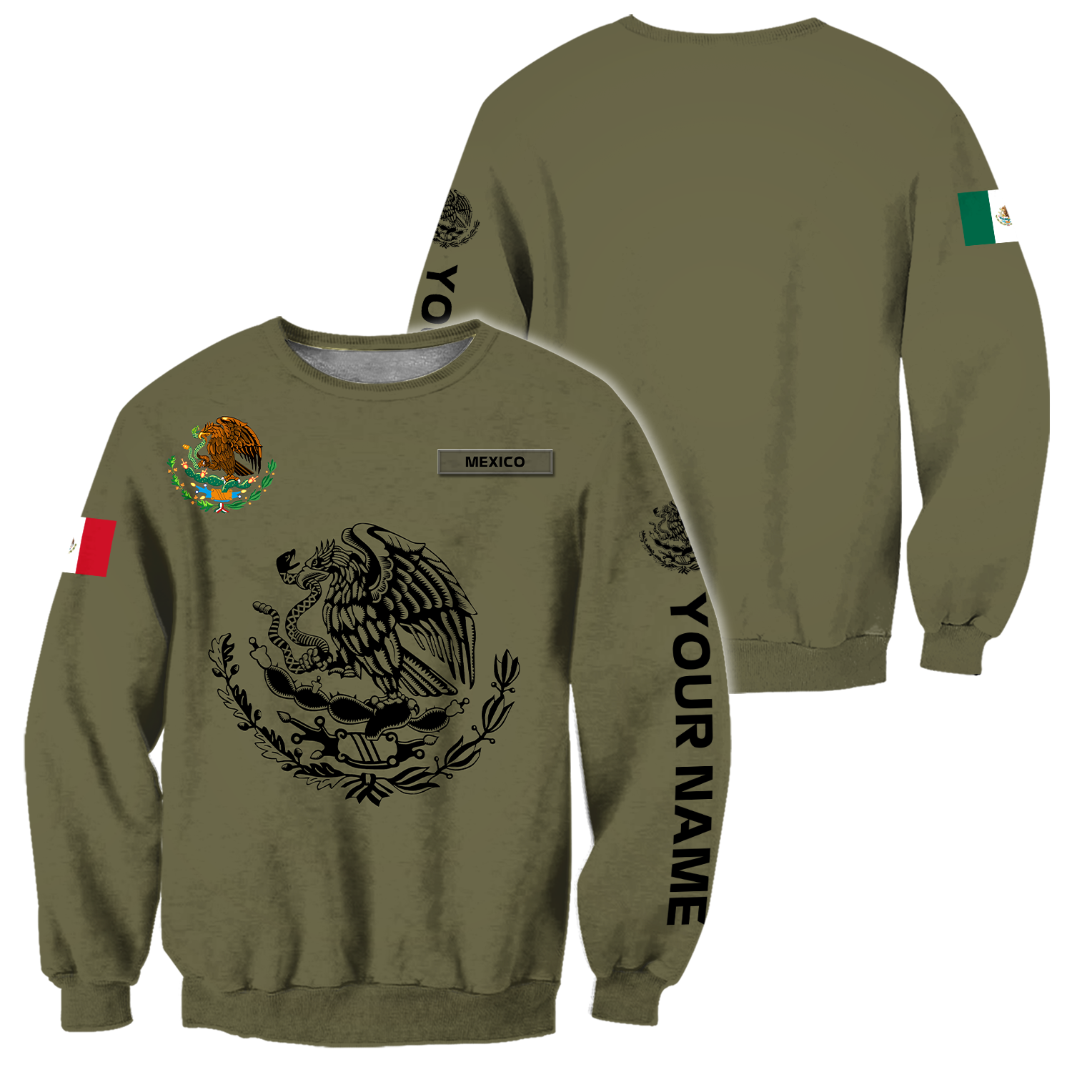 Mexican 3D All Over Printed custom Personalized 3d Hoodie, shirt