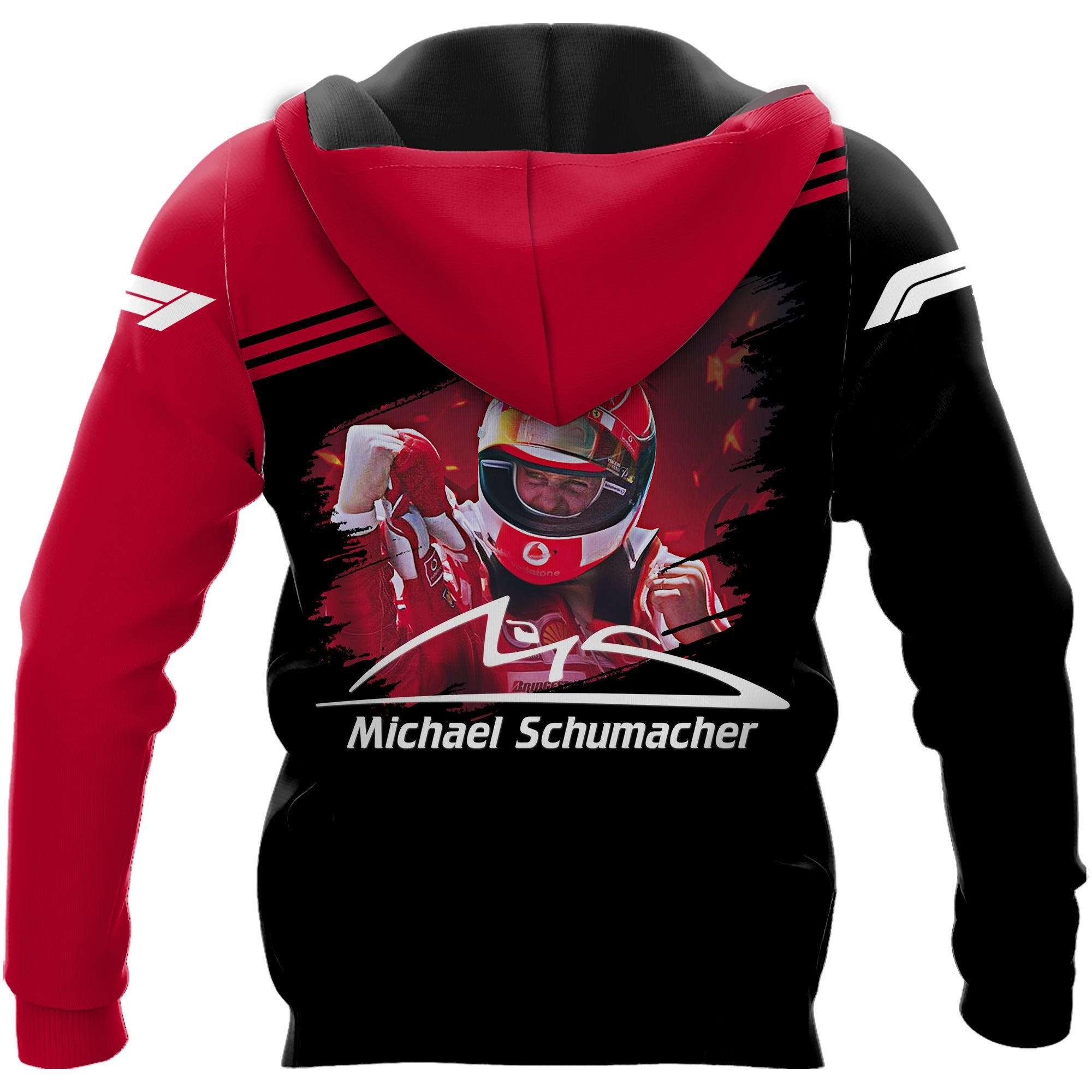 Michael Schumacher F1 championships 3d hoodie 1.1