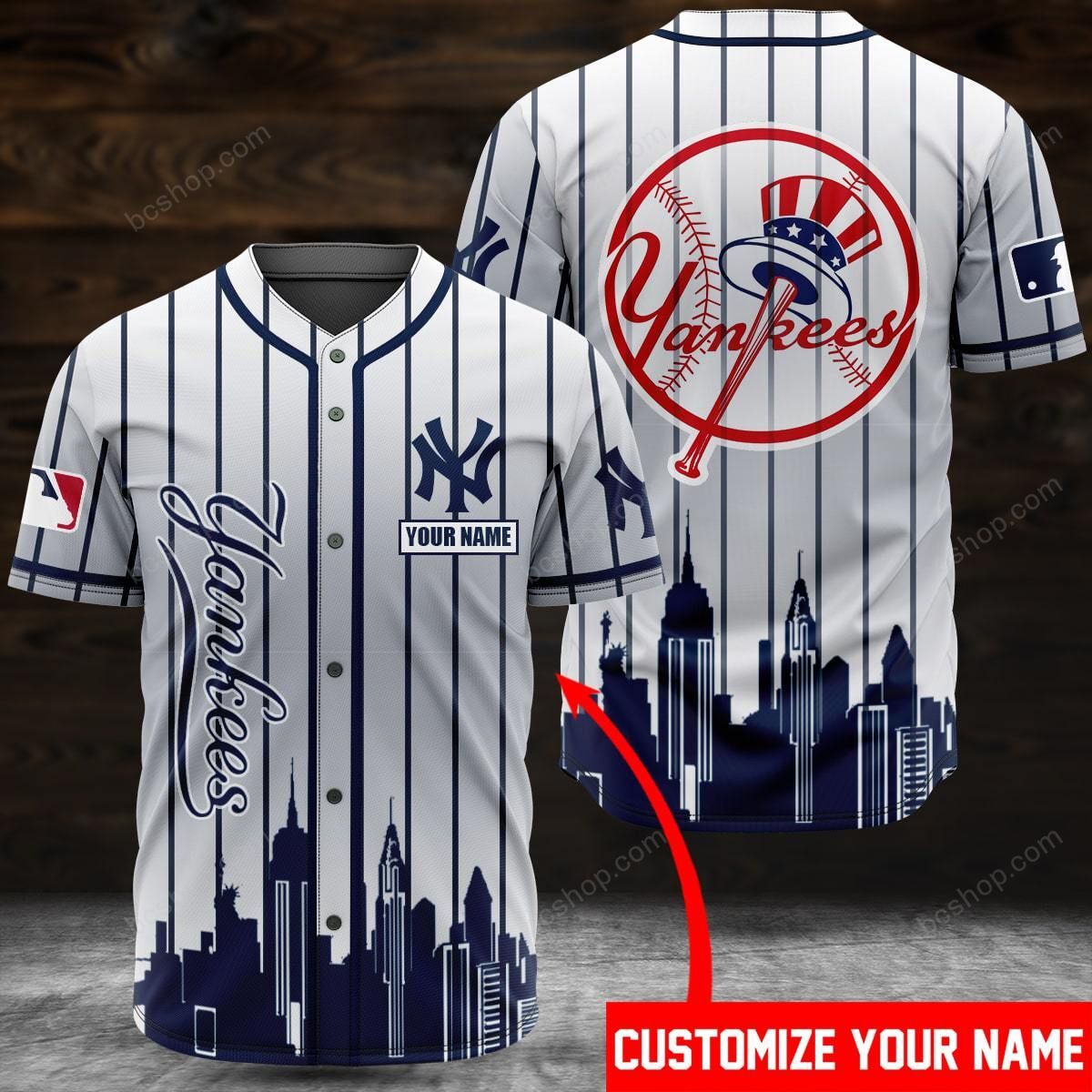 NYC Yankees custom name baseball jersey – LIMITED EDITION