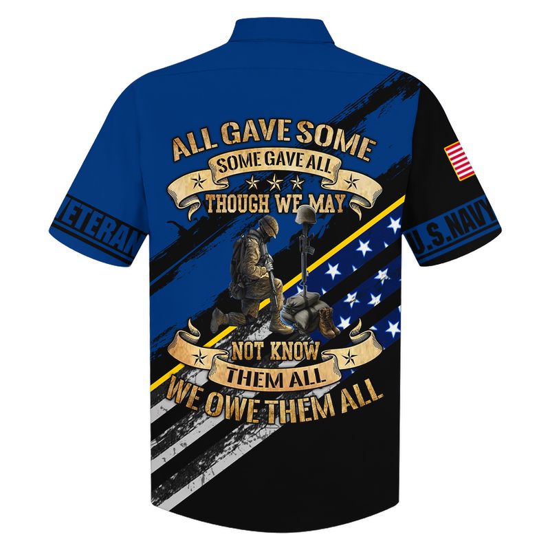 Navy veteran honor the fallen 3D all over print unisex shirt4