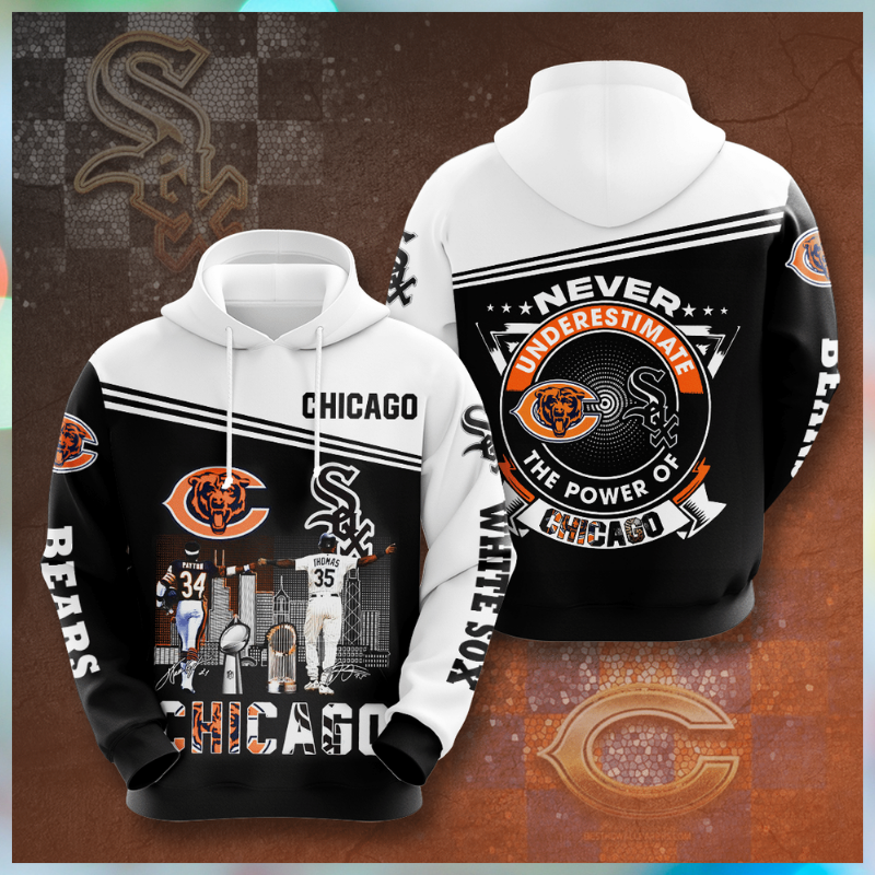 Never underestimate the power of Chicago 3d hoodie 2