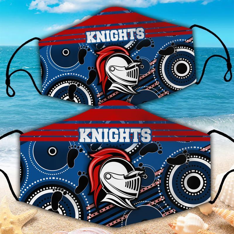 Newcastle Knights NRL face mask
