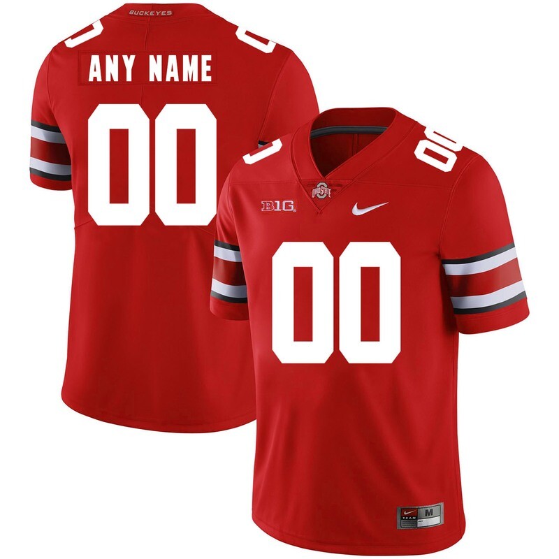 Ohio State Buckeyes Custom Name and Number NCAA