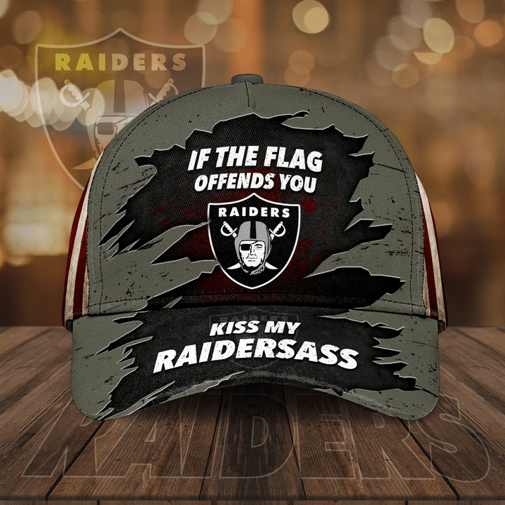 Okaland Raiders If The Flag Offends You Kiss My Raidersass Cap – BBS