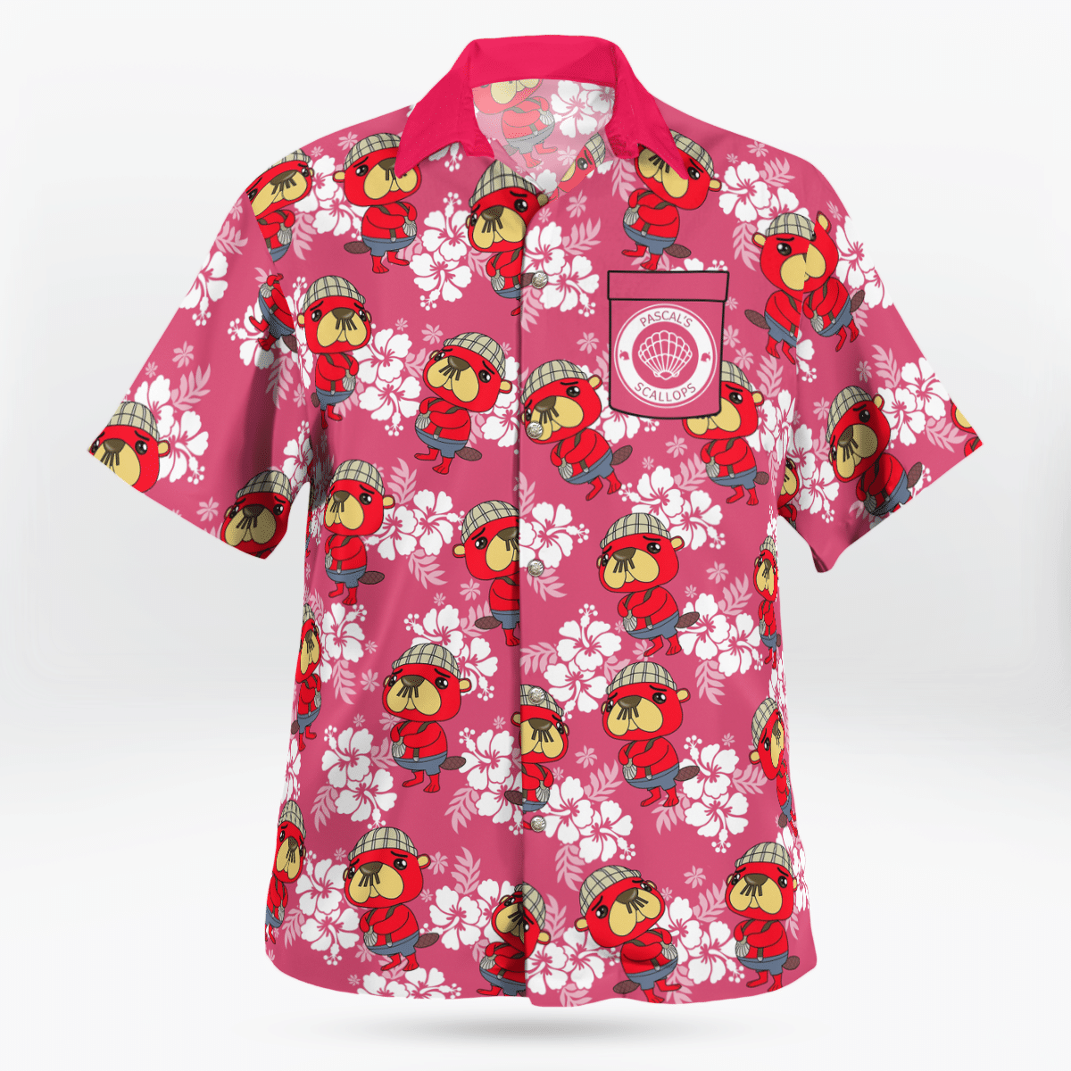 Pascal Scallop Hawaiian shirt1