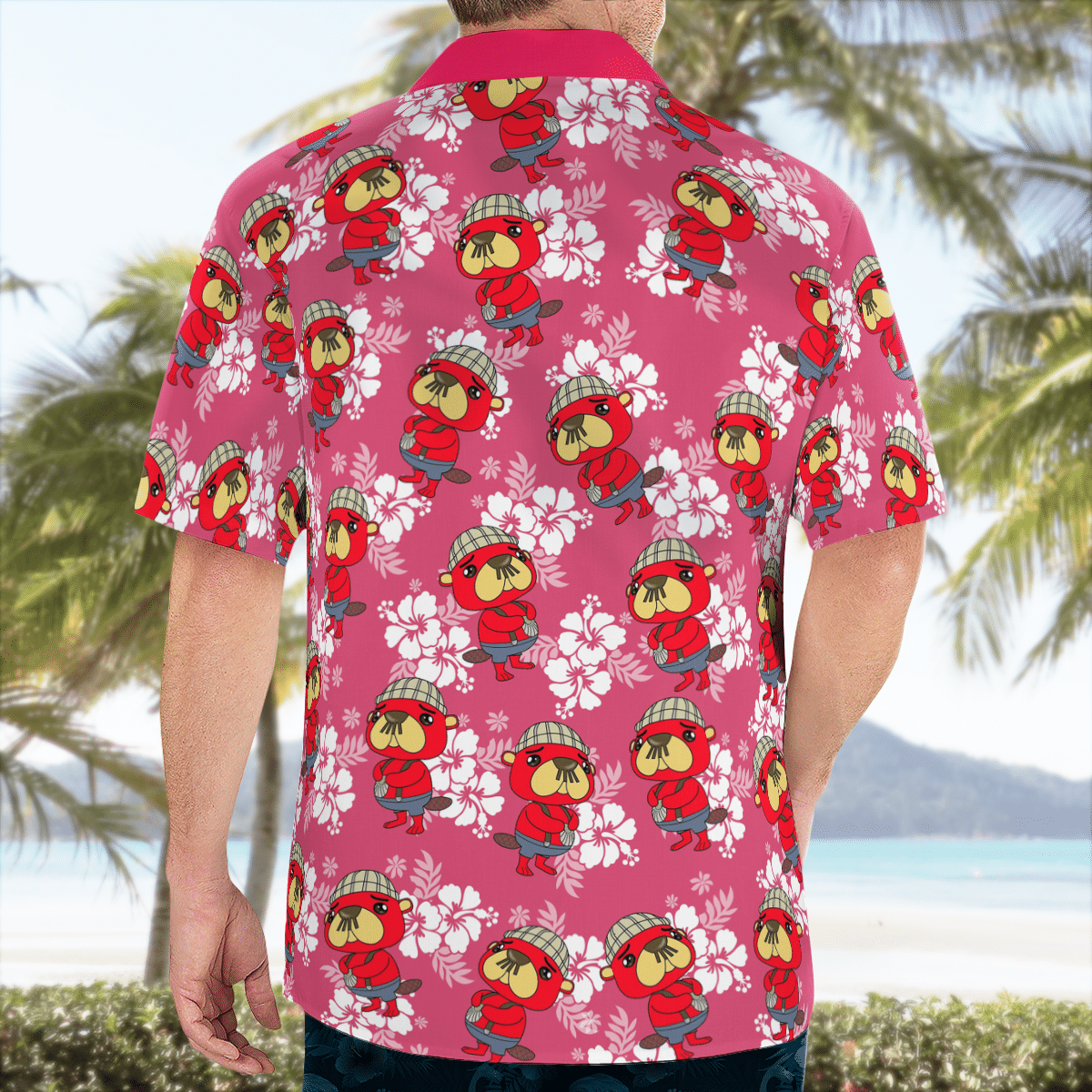 Pascal Scallop Hawaiian shirt3