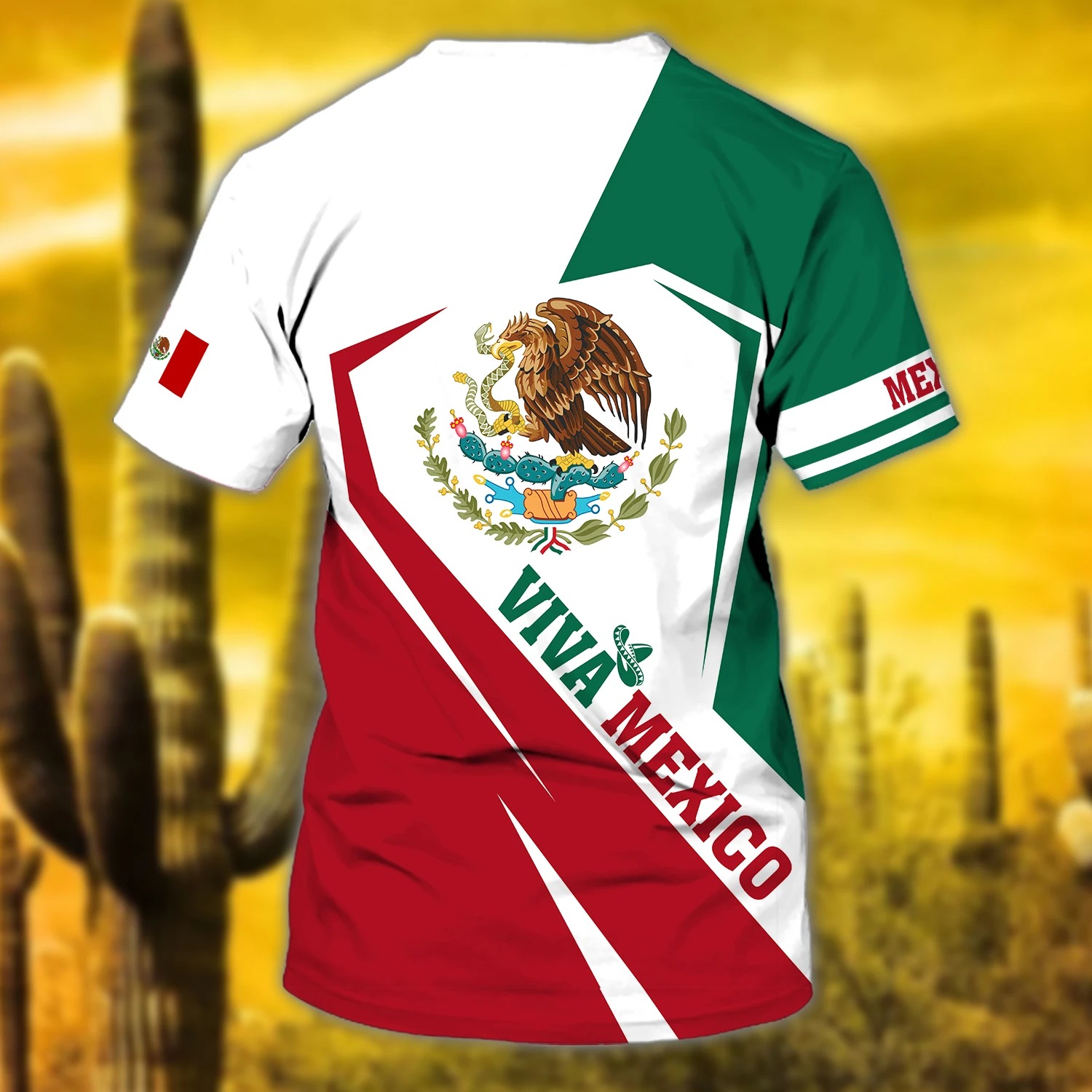 Personalized Name Mexico 3D Unisex Shirt