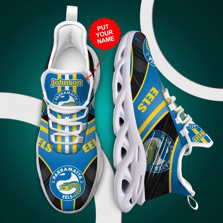 Personalized Name Parramatta Eels Clunky Max Soul Sneaker1
