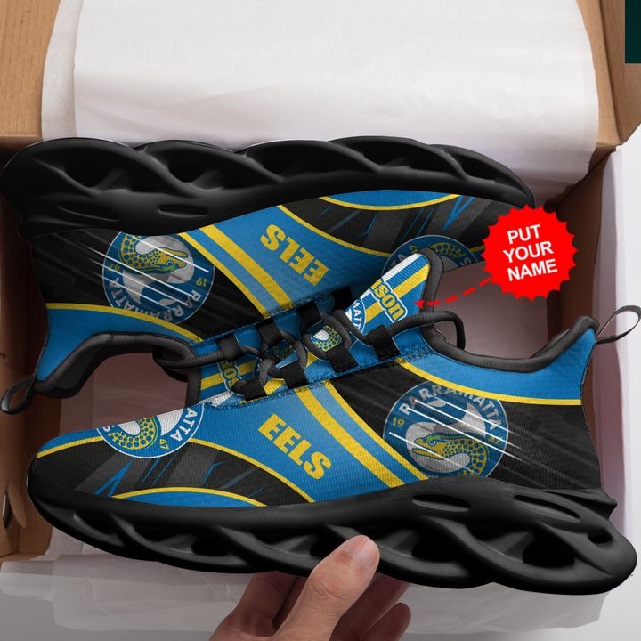 Personalized Name Parramatta Eels Clunky Max Soul Sneaker2