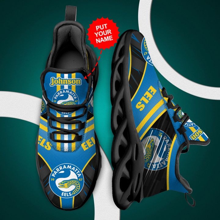 Personalized Name Parramatta Eels Clunky Max Soul Sneaker3