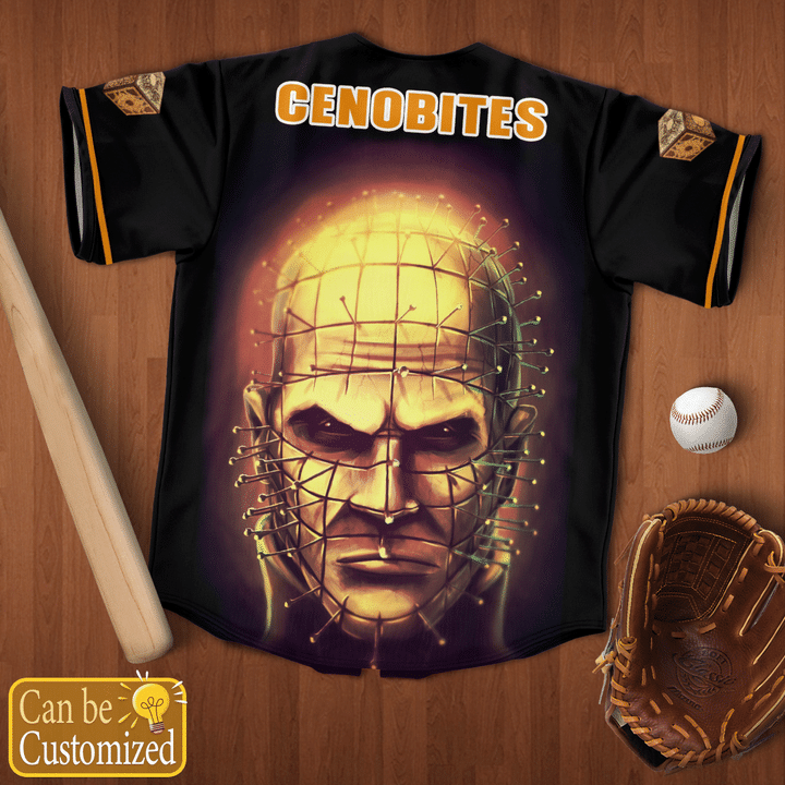 Pinhead Cenobites Custom Name Baseball Jersey Shirt4