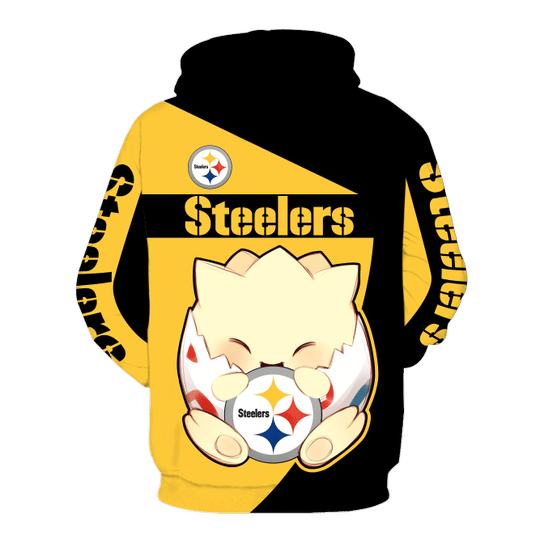 Pittsburgh steelers Togepi pokemon 3d hoodie2