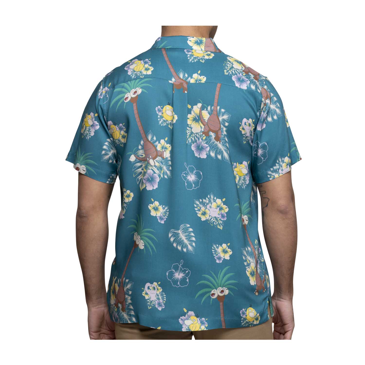 Pokémon tropical alolan exeggutor & friends hawaiian shirt 1