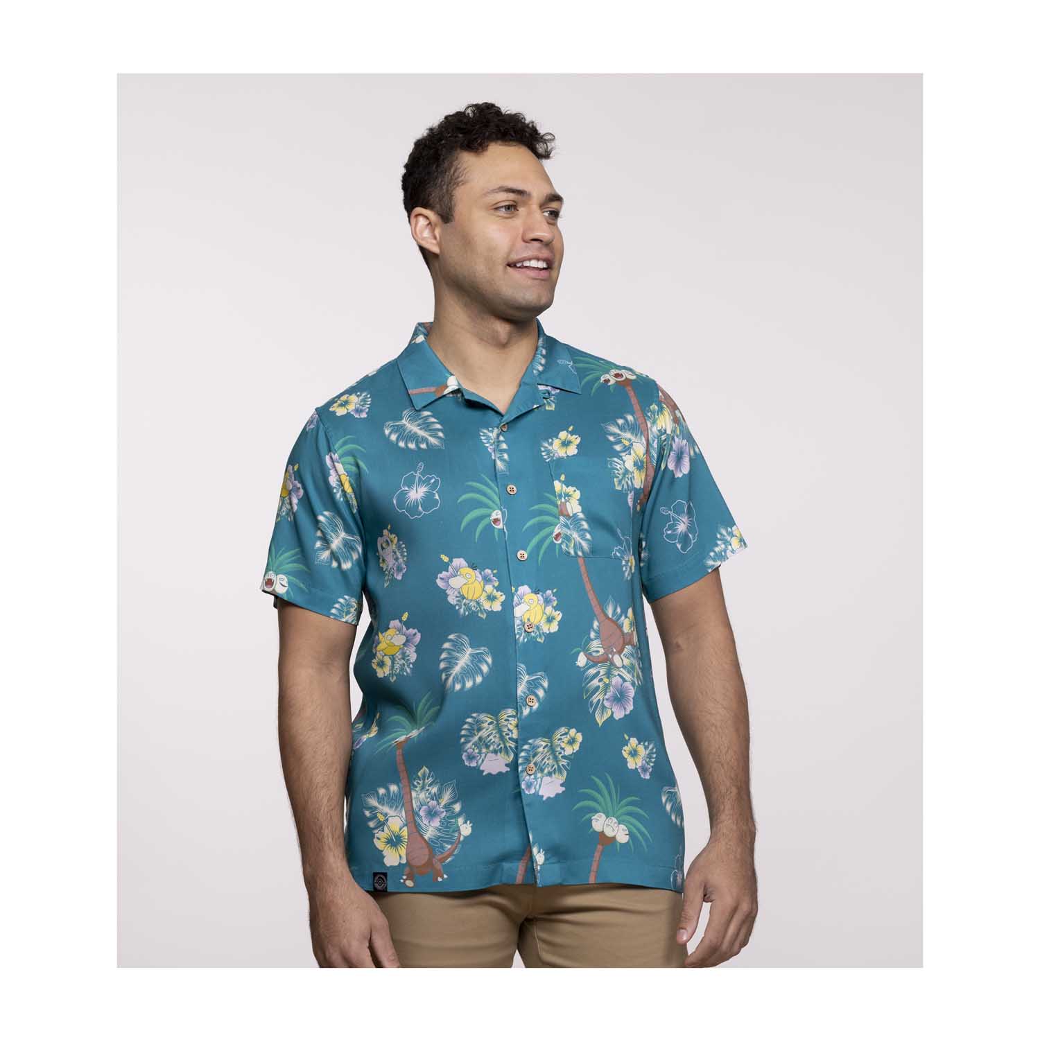 Pokémon tropical alolan exeggutor & friends hawaiian shirt 4