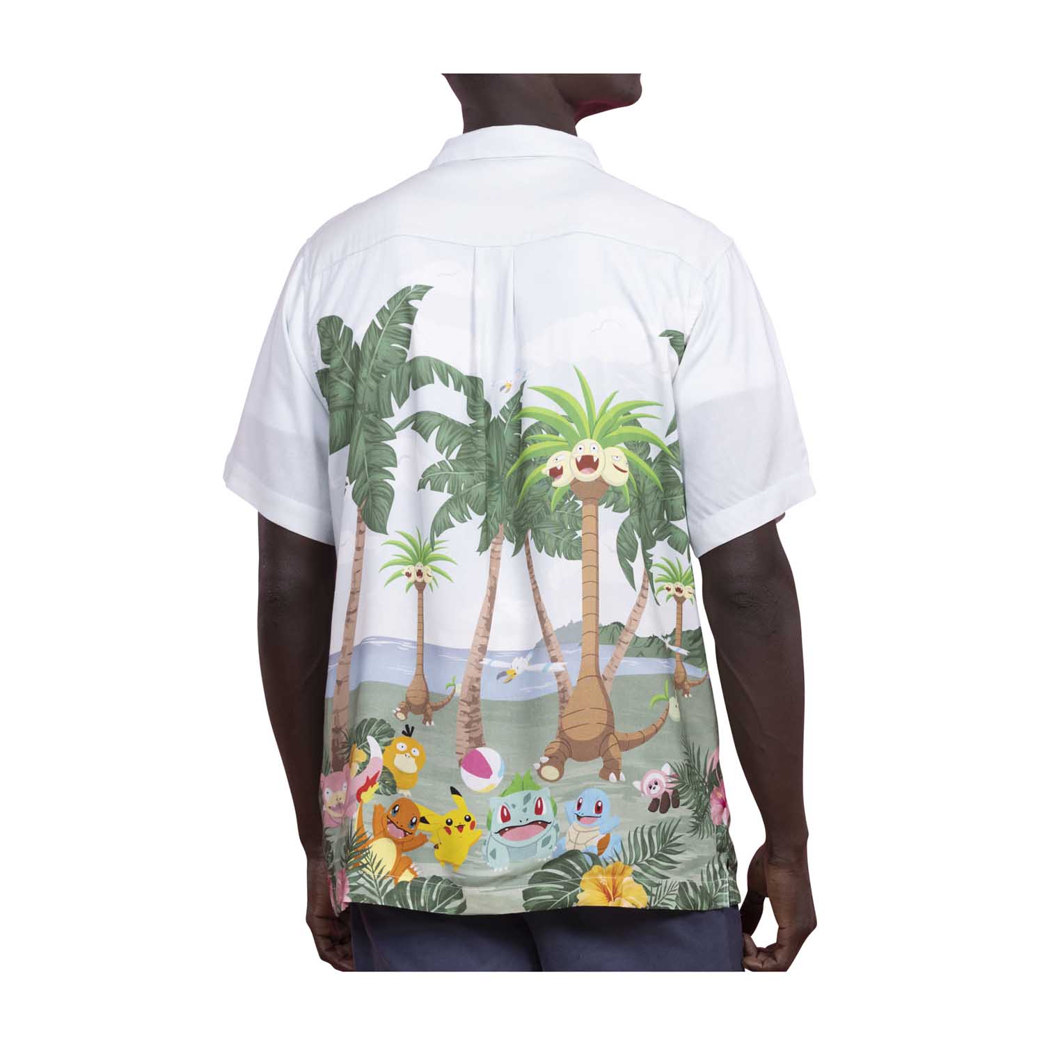 Pokémon tropical party hawaiian shirt 1