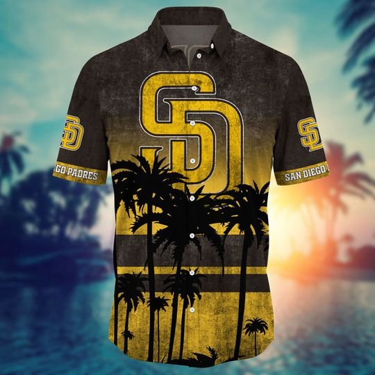 San Diego Padres MLB Summer Hawaiian Shirt, short1