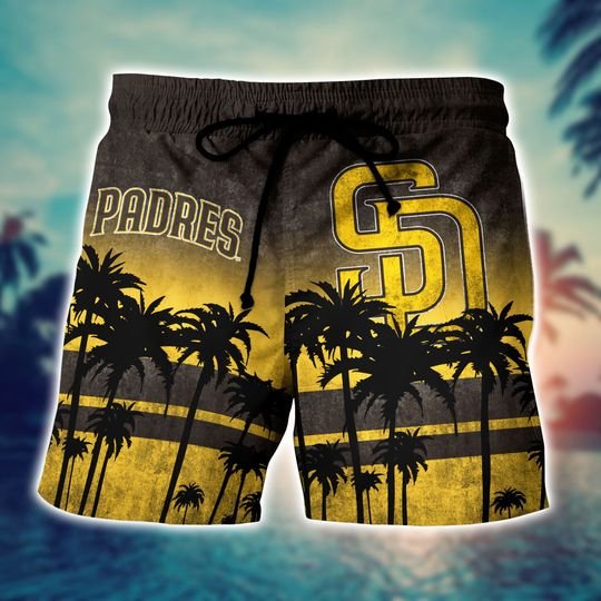 San Diego Padres MLB Summer Hawaiian Shirt, short3