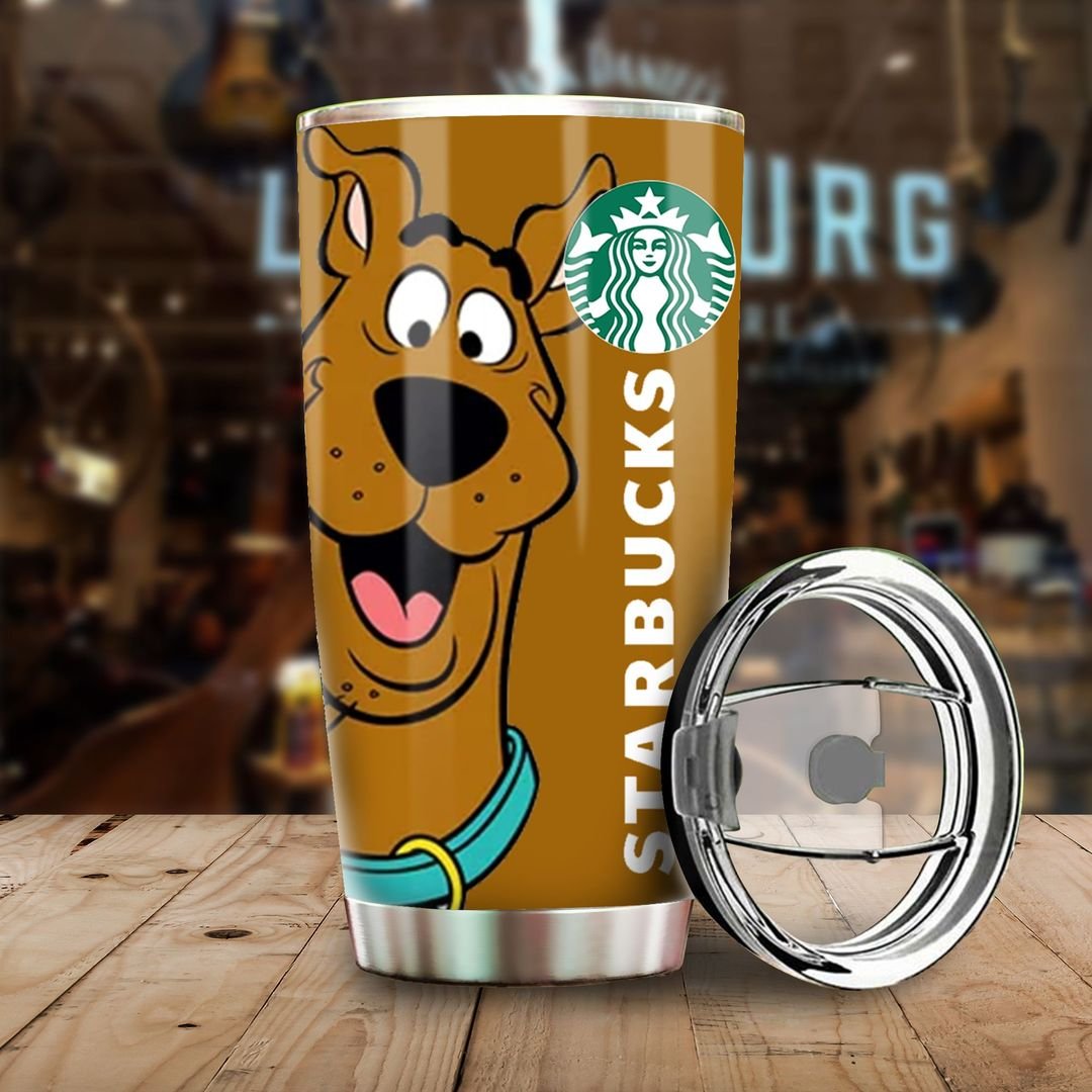 Scooby Do Starbucks Coffee I Dont Care What Day It Is Tumbler2