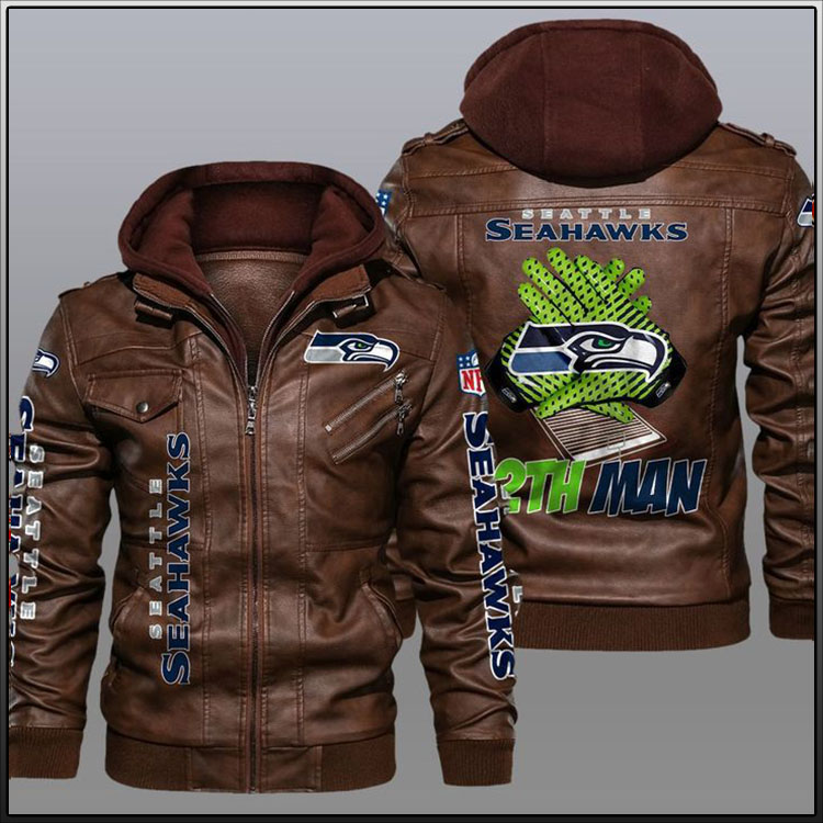 Seattle Seahawks 12th Man Leather Jacket3