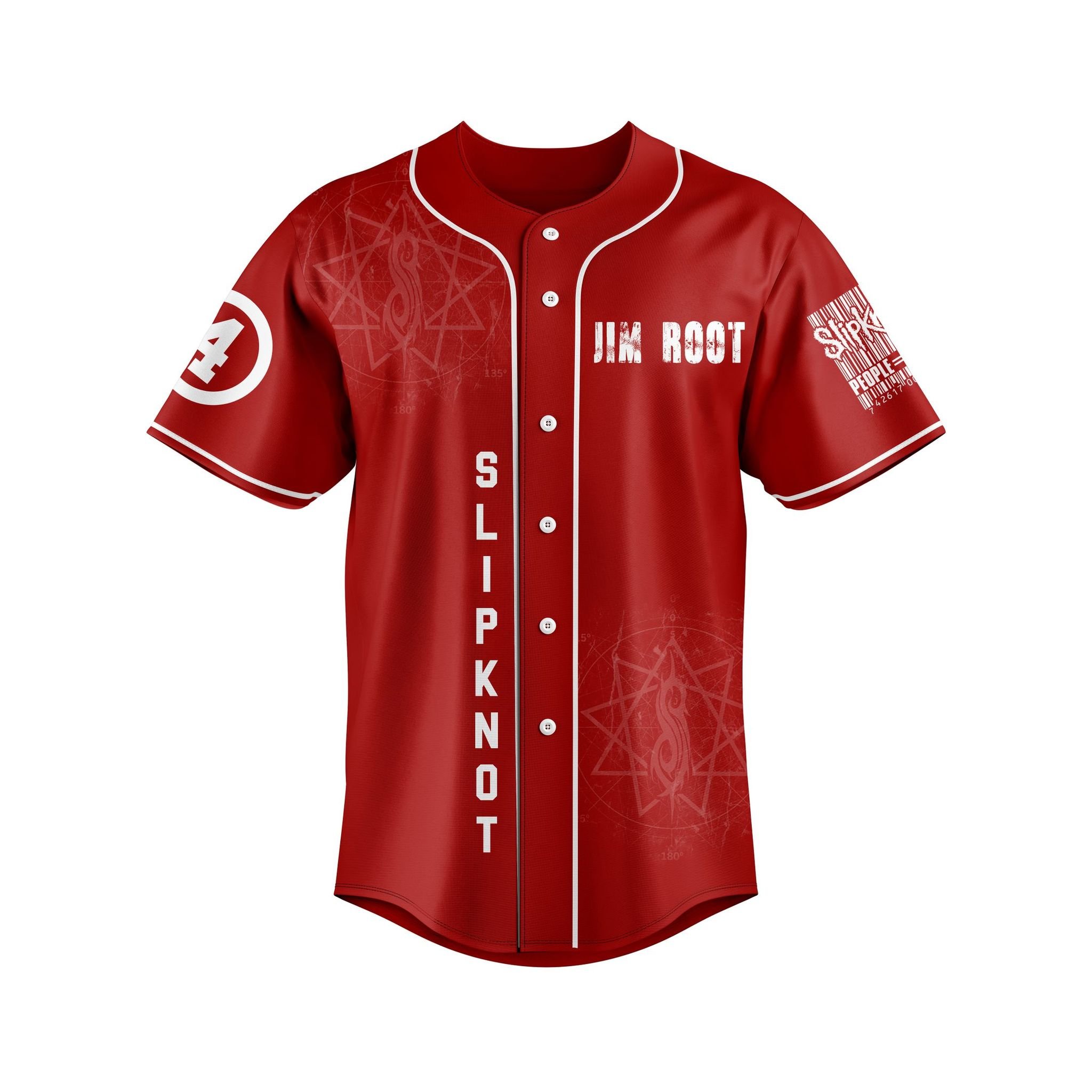 Slipknot custom name baseball jersey (5)