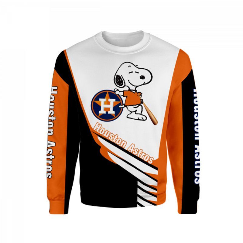 Snoopy Houston astros 3d all over print hoodie