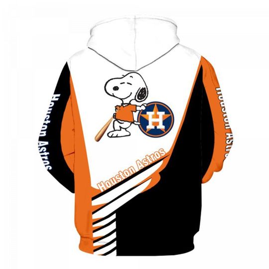 Snoopy Houston astros 3d all over print hoodie2