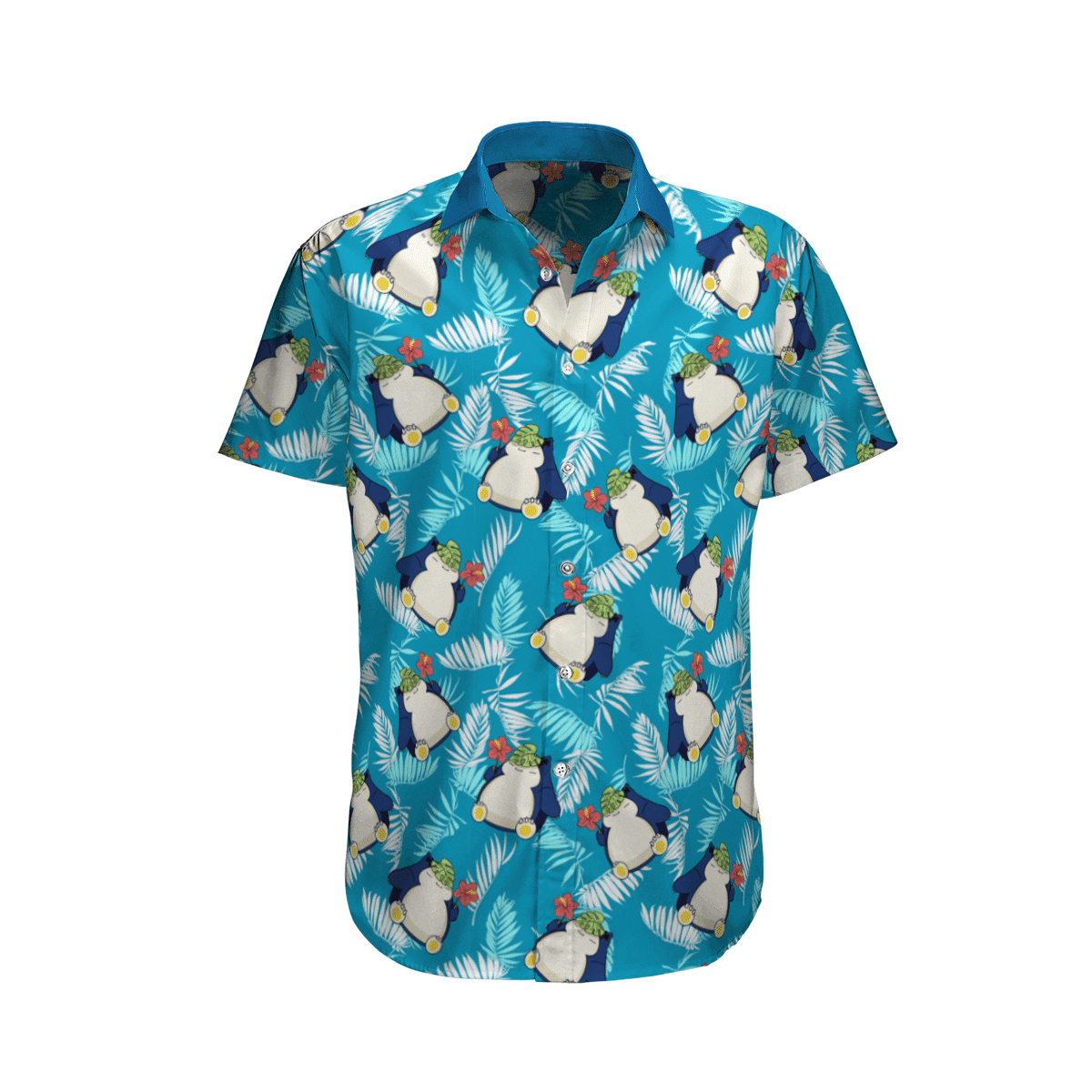 Snorlax hawaiian shirt and short 2