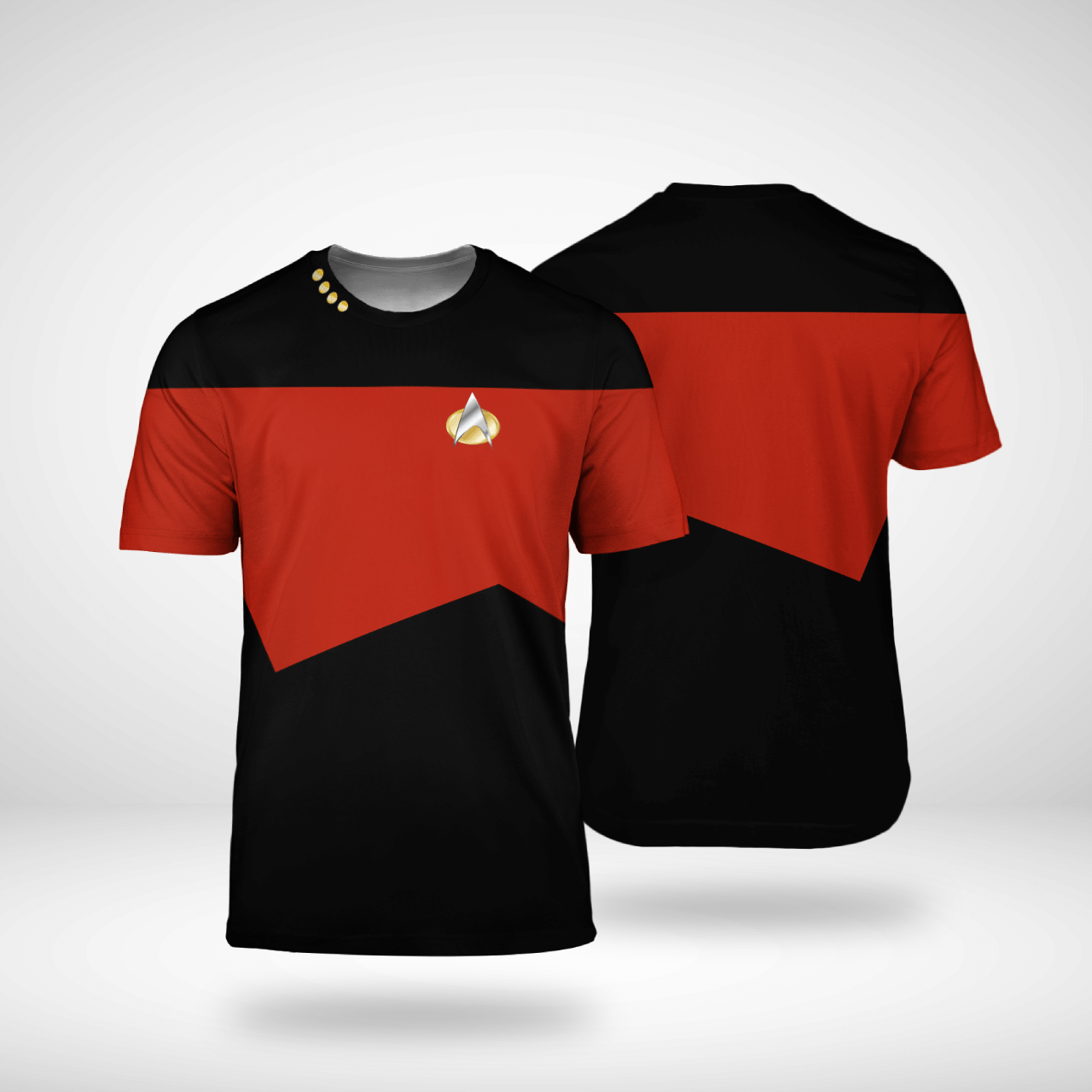 Star Trek captain 3d shirt – LIMITED EDITION