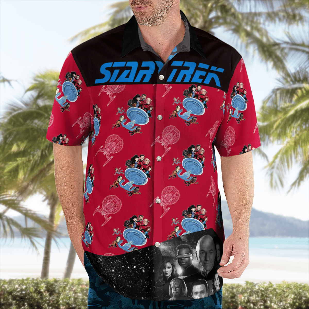 Star Trek command hawaiian shirt – LIMITED EDITION