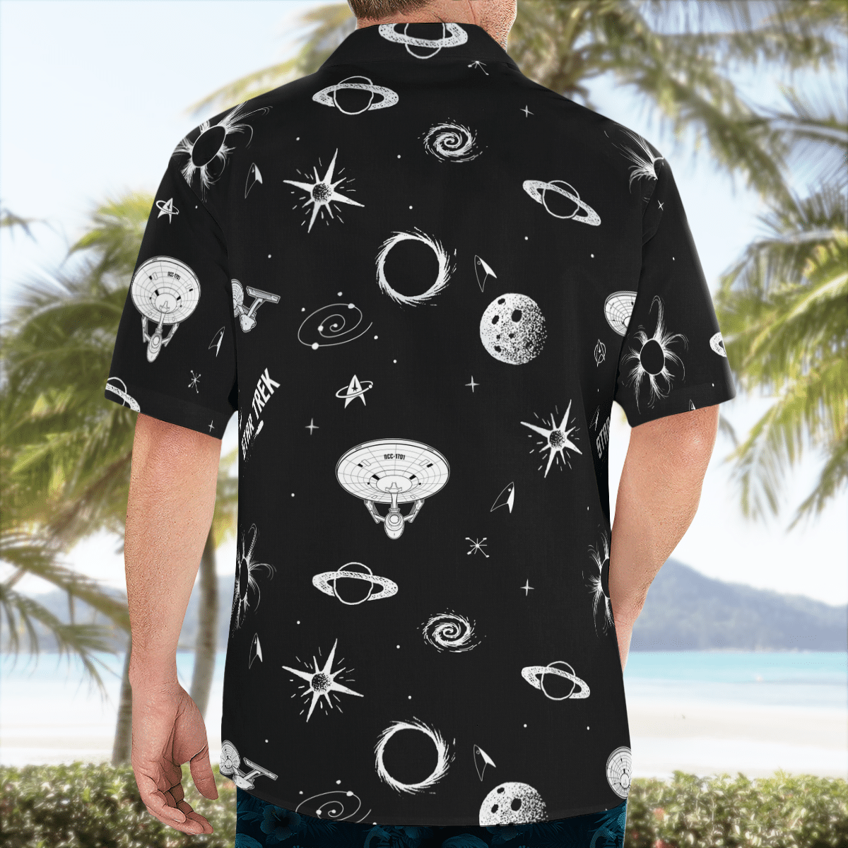Star Trek dark galaxy Hawaiian shirt (4)
