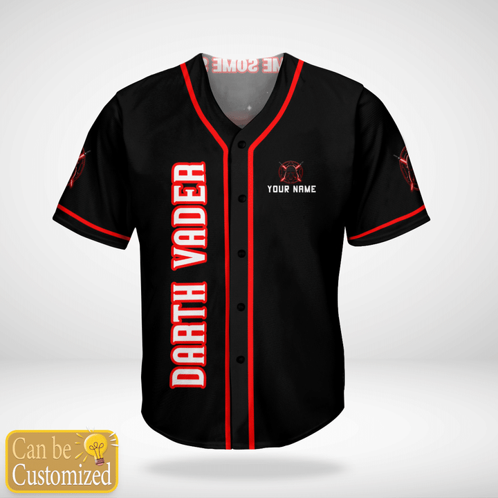 Star Wars Darth Vader Custom Name Baseball Jersey Shirt1