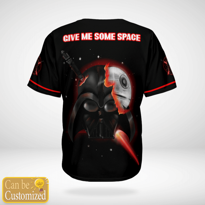 Star Wars Darth Vader Custom Name Baseball Jersey Shirt2