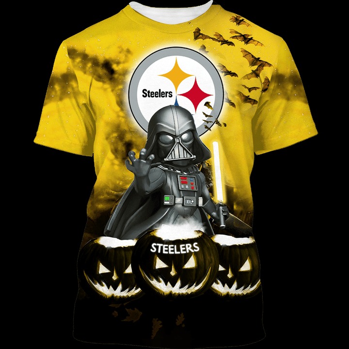 Star Wars Darth Vader Pittsburgh Steelers Pumpkin 3D Hoodie, Shirt1