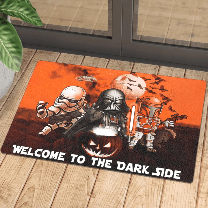 Star Wars Darth Vader Stormtrooper Boba Fett Halloween Welcome To The Dark Side Doormart1