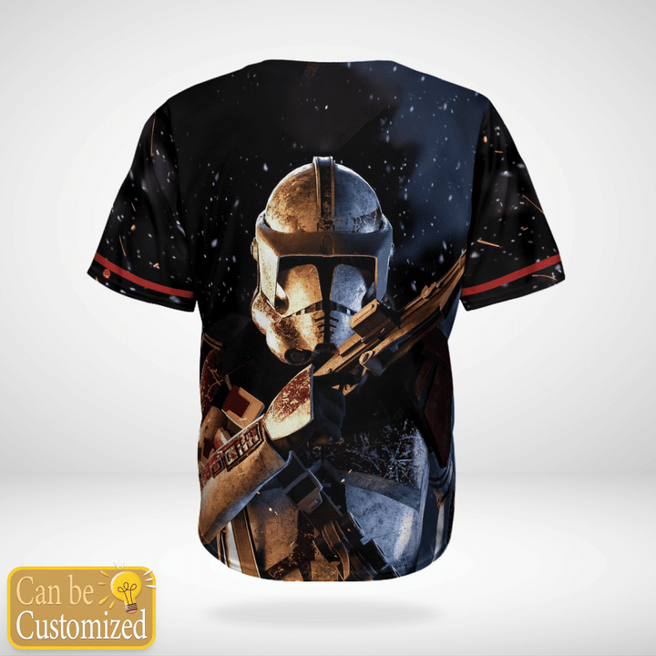 Star Wars Stormtrooper Custom Name Baseball Jersey Shirt2
