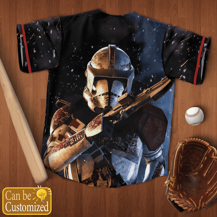 Star Wars Stormtrooper Custom Name Baseball Jersey Shirt4